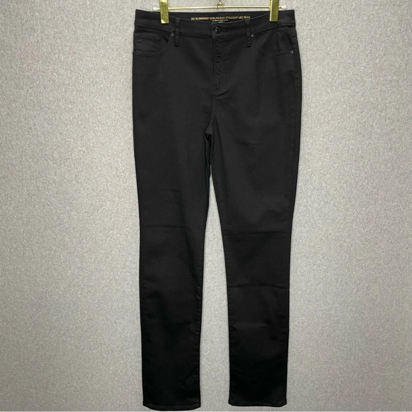 Chico’s So Slimming Girlfriend Straight Leg Black Jean - Picture 6 of 10